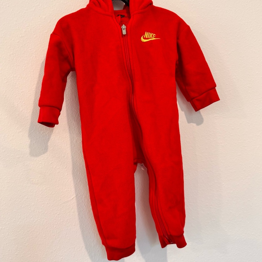 Nike Hoodie Kids Red One Piece 12 M